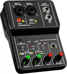 48V USB helikaart, Drive-Free Mikser, Kaasaskantav Mini 2-kanaliline mikser