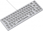 Glorious Gaming GMMK 2 Compact 65% Barebones (ainult raam) - Mechanisches Gaming-Tastaturgrundger&uuml;st, Kompakt-TKL (65%), Alumiinium, individuaalne anpassbar, RGB, rahvusvaheline / ISO paigutus - valge