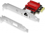 2.5Gbit PCIe v&otilde;rgukaart, GiGaPlus 2500 Mbps Ethernet liidesedapter, Realtek RTL8125B, Wake on LAN, 2.5G NIC &uuml;hildub Windows/Linux/MAC OS-iga