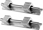Professional SBR20 200 500 1500 mm, 2 t&uuml;kki SBR20 Linear Guide Rail + 4 t&uuml;kki SBR20UU Linear Bearing Blocks for CNC Parts, 20 mm Linear Rail (800 mm)