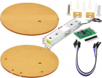 Digitaalne koormusandur HX711 AD Converter paigaldustehnoloogia 5 kg 10 kg Kaasaskantavad elektroonilised k&ouml;&ouml;gikaalud 37 kaalule kaalumisseadmete jaoks (10 kg ei ole keevitatud)