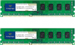 Timetec 16GB KIT (2x8GB) DDR3 1600 MHz (DDR3-1600) PC3-12800 (PC3-12800U) Non-ECC Unbuffered 1.5V CL11 2Rx8 Dual Rank 240 Pin UDIMM Desktop PC arvuti m&auml;lu RAM (SDRAM) mooduli uuendamine
