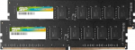 SP Silicon Power 16GB (2x8GB) DDR4-2666MHz 288-pin CL19 1.2V Non-ECC Unbuffered UDIMM Desktop Memory &uuml;hildub Intel Skylake-X platvormide/Kaby Lake-X seeria CPU emaplaatidega