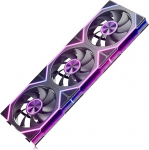 upHere UA02 120 mm PC ventilaator ARGB Infinity Mirror, Daisy Chain Design, 800-1800RPM, vaikne h&uuml;drauliline laager, k&otilde;rge &otilde;huvool, PC juhtumi ventilaator m&auml;ngude jaoks, CMUA02KC3