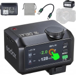 Godox IT30PROC iT30Pro C TTL v&auml;lk ja v&auml;lklambi p&auml;&auml;stik Canonile, iT30Pro-C 2.4G mini kaamera v&auml;lk HSS 7.4V/900mAh koos puuteekraaniga Canon 80D 70D 750D EOS 1DX 6DMarkll 77D M5 M3 M50 R7 R50 jaoks.