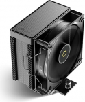 Gamma A40 BK protsessorijahuti, 100 mm PWM ventilaator, 133 mm k&otilde;rgus Single Tower arvuti kompaktne protsessori &otilde;hujahuti, 4 vaskist otsekontaktis soojusjuhtmeid, Intel LGA 115X/1200/1700/1851 &AMD AM4/AM5 jaoks