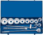 Draper 16441 1-tolline metriline 13-osaline mutriv&otilde;tmekomplekt metallist kastis