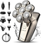 Kalju raseerija, elektriline 5-in-1 pea raseerija kalju, veekindel, laetav pea raseerija, elektriline raseerija, habeme, nina karvade trimmer, n&auml;ohari, hoolduskomplekt