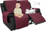 Diivanikatted - diivanikaitsja m&ouml;&ouml;bli kaitsja 2 istekoha tugitool Slipcovers Super Soft diivan Slipcover tugitool katted Recliner Chair reguleeritava Tie Down rihmad