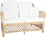CIADAZ 2-Seater Rattan Sofa Bed, Sofa Bed, Sofa Bed, Couch with, Sofas & Couches, Relax Sofa
