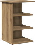 vidaXL Artisan Oak Sideboard, 35 x 35 x 55 cm, puitmaterjal, kapp, hoiukapp, kodukorraldus, kapp, k&uuml;lgkapp, elutoa kapp