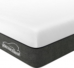 wowttrelax Kingsize Memory Foam madrats 150 x 200 x 15 cm Medium White