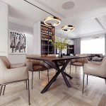 Suur s&ouml;&ouml;gilaua raam Star Table Frame Steel Spider 180 x 80 x 75 cm Loft Design - 32 mm paksune lauaplaat - Kvaliteetne s&ouml;&ouml;gilaud musta v&auml;rvi.