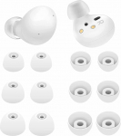 6 paari Galaxy Buds 2 / Plus k&otilde;rvaklapid S / M / L segatud suurusega Silikoonist kummist k&otilde;rvaklapid tiivad sobivad juhtumisse naha tarvikud koos hoiukarbiga, mis on &uuml;hilduvad Samsung Galaxy Buds 2 /