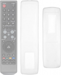 SUPVOX Transparente Silikon-Fernbedienungsabdeckungen, staubdichte Schutzh&uuml;llen f&uuml;r TV- und Klimaanlagen-Fernbedienungen, universell, flexible Passform f&uuml;r den Heimgebrauch, 3 St&uuml;ck