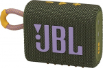 JBL Go 3: Kaasaskantav Bluetooth-k&otilde;lar sisseehitatud akuga, vee- ja tolmukindel, roheline