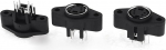 Sourcingmap 3 tk Mini DIN 4 Pin Female Jack S-video pistiku adapteri pistikupesad