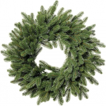 FairyTrees j&otilde;ulup&auml;rg roheline 55 cm Premium 100% survevormitud rippuv advendip&auml;rg esiuksele, aknale, seinale J&otilde;ulup&auml;rg riputamiseks, kunstlik advendip&auml;rg, uksep&auml;rg j&otilde;uludeks
