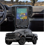 CDEFG &uuml;hildub Ford Ranger Wildtrak X XLT 2023 2024 2025 Navigatsioonikaitsekile 12-tolline Sync 4A 4H kriimustuskindel GPS-ekraanikaitsekile Navigatsioonifilm Ranger Tremor 2024 tarvikud