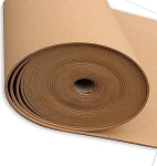 Looduslik korgiplaat, k&otilde;rge tihedusega kork, 1/4" paksus, DIY seinatarvikud (6mm paksus, 0.6m x 2m)