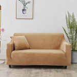 Luksuslik elastne pluusne diivanikate, Stretch diivanite libisemiskatted, libisemiskindel paks sametkate, veekindel m&ouml;&ouml;bli kaitsja nahksohvale