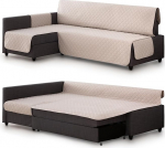 Milica pehmendusega kate &uuml;hildub IKEA Friheten nurgadiivaniga, pestav kaitse elegantses disainis, sobib vasakule v&otilde;i paremale Chaise Longue'le, sobib lemmikloomadele ja lastele, v&auml;rv beež
