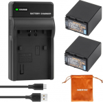 Shentec 7,4 V 3090 mAh Li-ion aku NP-FV100A, &uuml;hildub Sony PXW-X70 FDR-AX33 FDR-AX40 FDR-AX45 FDR-AX53 FDR-AX60 HDR-PJ675 NEX-VG30 NP-FV70A, Sony PXW-X70 FDR-AX40 FDR-AX45 FDR-AX53 FDR-AX60 HDR-PJ675 NEX-VG30 NP-FV70A