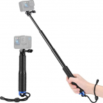 49cm Teleskop-Stick f&uuml;r GoPro, Tauchen Selfie-Stick f&uuml;r GoPro Hero 13/12/11/10/9/8/7/6/Max, DJI Osmo Action 5 Pro/4/3, AKASO EK7000 und andere Action Kamera