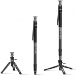 SIRUI SVM-165P Rapid System s&uuml;sinikkiust monopood koos pedaaliga, 165 cm monopood, kiire reguleerimine kruvilukuga, kompaktne ja ainult 1,52 kg, maksimaalne kandev&otilde;ime 10 kg