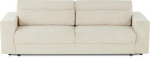 KHG BigSofa 250 cm Corduroy Fabric Beige - Modernne XXL diivan magamisfunktsiooniga, vedrustuss&uuml;damikuga, seljapadi ja neerupadi - hubane elutoa diivan elutuppa