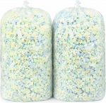 Bean Bag Refill 4.4KG, purustatud m&auml;luvahut&auml;idis, Premium pehme tugi Bean Bag toolidele, diivanivoodid, padjad ja k&auml;sit&ouml;&ouml;, mitmev&auml;rvilised t&uuml;kid