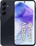 Samsung Galaxy A55 5G nutitelefon, Android-telefon ilma lepinguta, 128 GB - 8 GB RAM, 2 p&auml;eva aku, 50 MP kaamera, suurep&auml;rane merev&auml;gi, 2,5-aastane garantii