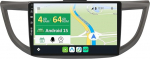 [4G + 64G] IPS 10,1-tolline Android 15 autoraadio Honda CRV 2012-2016 jaoks koos Navi Octa Core'iga [Sisseehitatud CarPlay/Android Car/DSP/peeglilink/GPS Navi/360 kaamera/Bluetooth 5.0/WiFi/USB