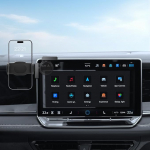 Handyhalterung f&uuml;r VW 12,9 Zoll Display, Tayron 2025-2026 und T-ROC 2026 Mini Handyhalter f&uuml;r iPhone, Samsung, Android Handys und Mehr