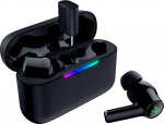 Razer Hammerhead V3 HyperSpeed - Kabellose Multiplattform Gaming-Ohrh&ouml;rer - ANC Aktive Ger&auml;uschunterdr&uuml;ckung - HyperSpeed Wireless & Bluetooth - 40 Std Akku - Wasserabweisend IPX4 | Schwarz