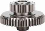 Zweifachverzahntes Anlasserzahnrad 188-091005, Duplex-Zahnrad f&uuml;r CFMoto CF500 X5, Ersatzteil aus Edelstahl mit 44 und 14 Z&auml;hnen, passend f&uuml;r das Anlassersystem des ATV-Motors