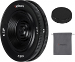 7artisans 18mm F6.3 Ultra Thin APS-C Prime Lens Fit for Fujifilm XF Compact Mirrorless Cameras for Fuji Xh2s XT4 XT3 XE4 Xs10 X-A10 X-A7 X-M2 X-T10 X-T2 X-T2-T20 X-Pro1 X-Pro2 X- E1 X-E2