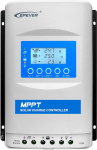 EPEVER MPPT Charge Controller 40A 12/24V Car XTRA4215N Solar Panels Max PV 150V Common Negative Grounding Solar Charge Controller LED & LCD Display for Lead Acid, Lithium, User (MPPT 40A)