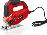 Einhell Jigsaw TC-JS 85 (620 W, max. 85 mm, 45&deg; kaldl&otilde;ige, l&ouml;&ouml;gikiiruse reguleerimine, 4-astmeline pendelh&uuml;pe, imemisadapter, paralleelpeatus)