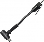 Pneumatischer Skalierhammer zur Rost- und Lackentfernung, S&auml;belwerkzeug, 3900 Treffer/Min, 2,4 cm Hammerkopfdurchmesser, ideal f&uuml;r Beschichtung und Schlackenentfernung