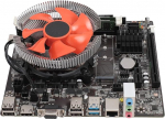 Tosuny B75 3-faasiline emaplaadi komplekt ventilaatoriga I5 3470 DDR3 Dual Channel LGA 1155 PCI E M.2 NVME/NGFF SATA USB 2.0/3.0 RJ45 VGA ja HDMI
