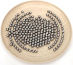 304 roostevabast terasest pall, [l&auml;bim&otilde;&otilde;t: 6,4 mm, 300 t&uuml;kki] T&auml;ppisterasest pall, tahke terasest pall, &uuml;mmargune pall, pall, pall