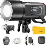 Godox AD600Pro II AD600ProII v&auml;litingimustes kasutatav v&auml;lklamp, 600Ws TTL 1/8000s HSS 40W bi-v&auml;rviline modelleerimisvalgus, 0.01-0.9s ringlusaeg Canon Nikon Sony Olympus Panasonic Fuji Leica Pentaxile