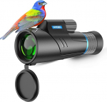 APEXEL 10-20 x 50 Optical Zoom Monocular Telescope, HD Monocular Telescope Adults, BAK4/FMC Waterproof Lightweight Telescope with Night Vision for Hiking Bird Watching Camping Wildlife