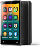 innioasis 80GB MP3 m&auml;ngija Bluetooth ja Wi-Fi, MP3 m&auml;ngija, Amazon Music, Audible, Apple Music, 4-tolline puuteekraan, Android striimimine, MP3, MP4 m&auml;ngija lastele (must)