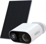 Imou 2K v&auml;livaatluskaamera, p&auml;ikesepatarei, WLAN IP-kaamera, traadita j&auml;lgimine v&auml;ljas AI isikutuvastusega, v&auml;rviline &ouml;&ouml;n&auml;gemine, 2-suunaline heli, Vlogi režiim, sireen, IP65, &uuml;hilduv Alexaga.