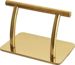 Roostevabast terasest jalatugi, professionaalne mobiilne jalatugi, jalapedaalide osad juuksuri ilusalongile, 29,8 cm x 18,9 cm x 20 cm (kuldne), 29,8 cm x 18,9 cm x 20 cm (kuldne)