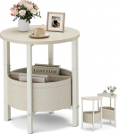 Vagusicc V&auml;ike &uuml;mmargune k&uuml;ljelaud, k&otilde;rge akendelaud koos hoiukorviga, 2 poolkera laua komplekt, poolkuu lauad, kohvilaud, kaasaegne &ouml;&ouml;kapp elutuppa, magamistuppa, magamistuppa