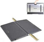 KMINA kokkupandav ratastooli kaldtee uksel&auml;vele (4 cm k&otilde;rgus), uksel&auml;vele kaldtee, kandev&otilde;ime 270 kg, kaasaskantav koos k&auml;epideme ja kotiga