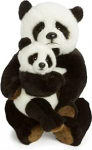 IBTT PANDA MET BABY 28CM - WNF PLUC